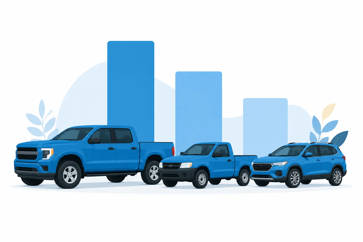 Comparación de modelos de la marca Ford por confiabilidad: pickup F-150 y Maverick como las más sólidas, frente a versiones híbridas y SUV a revisar